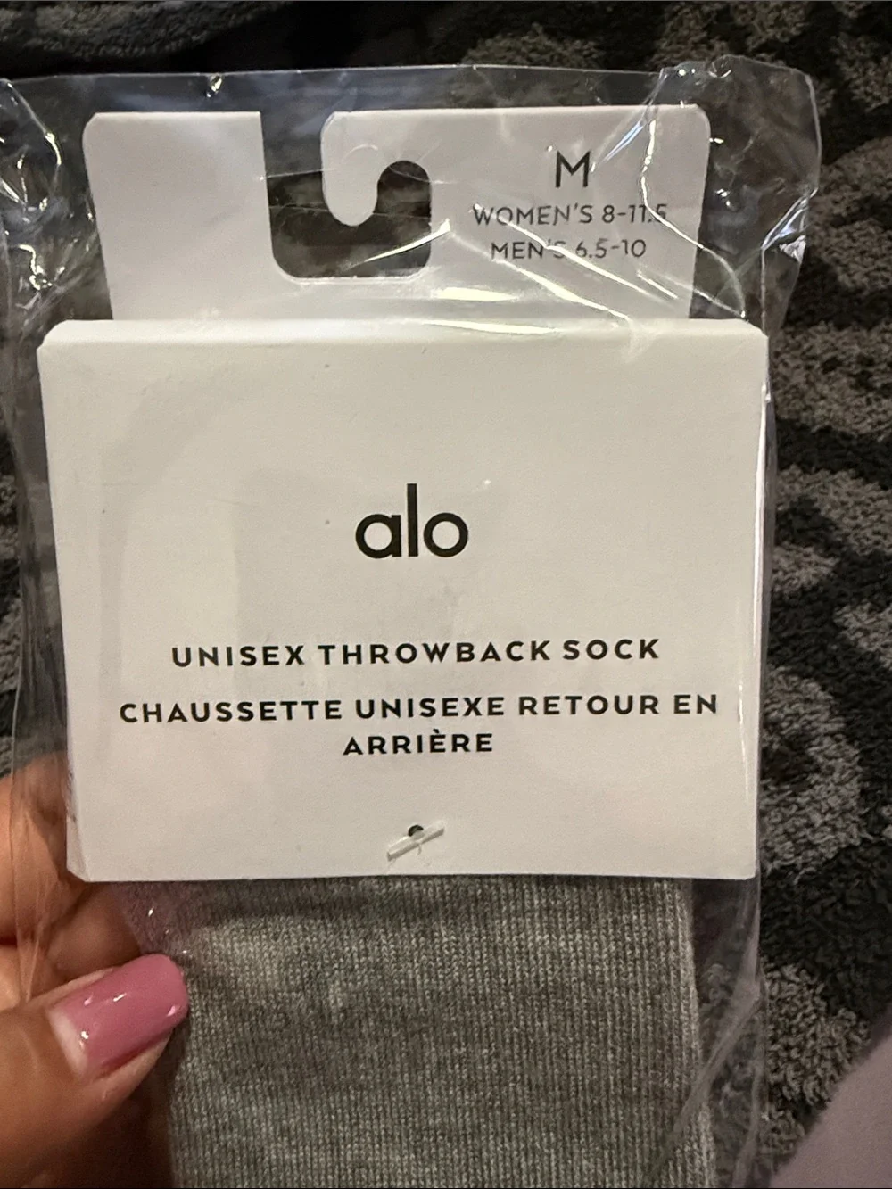 ALO Yoga Unisex Throwback Sock